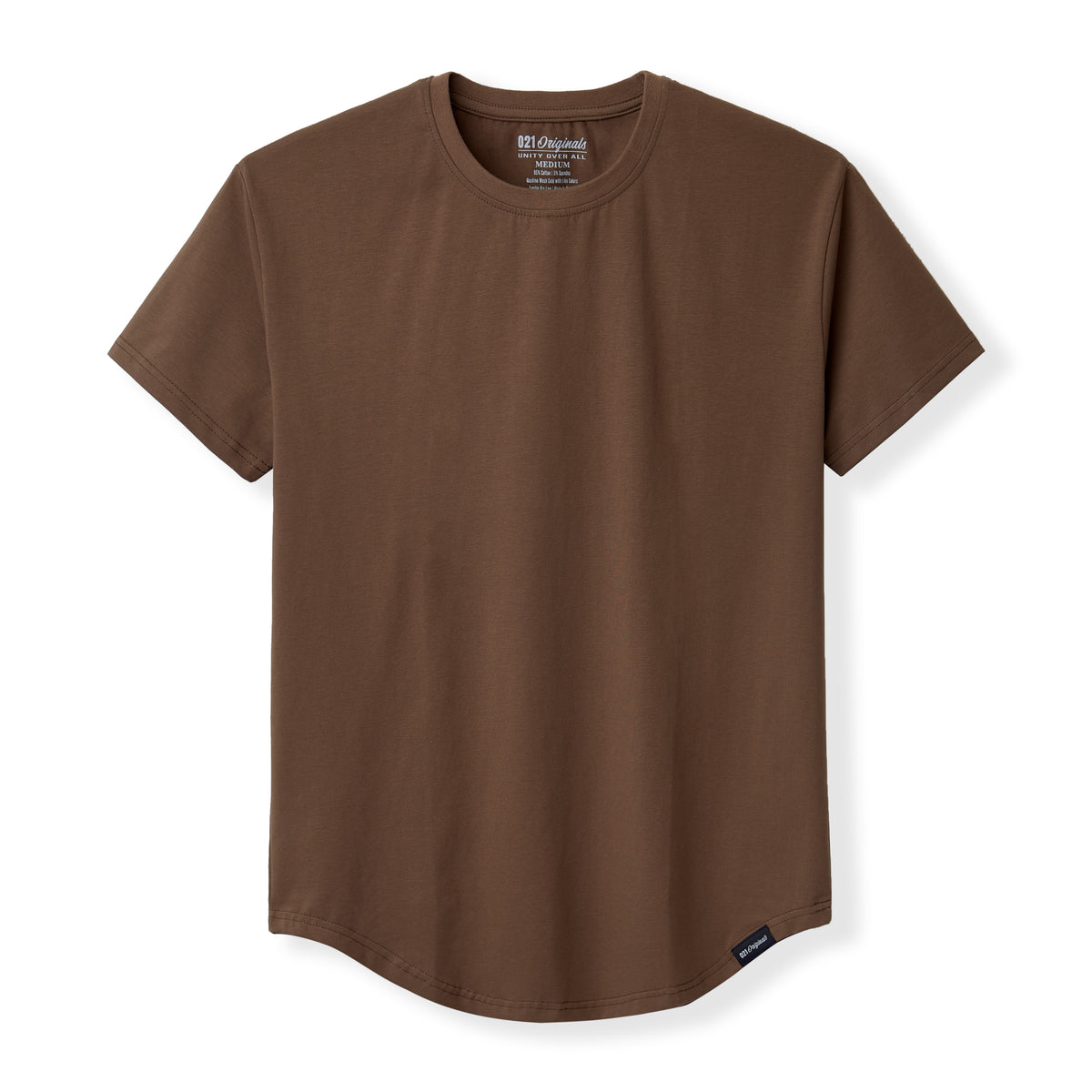 TODAYFUL / Tシャツ/FREE/コットン/GRY/12510603// OD Green Drop-Cut T-Shirt - Comfortable OD Green T-Shirt – 021