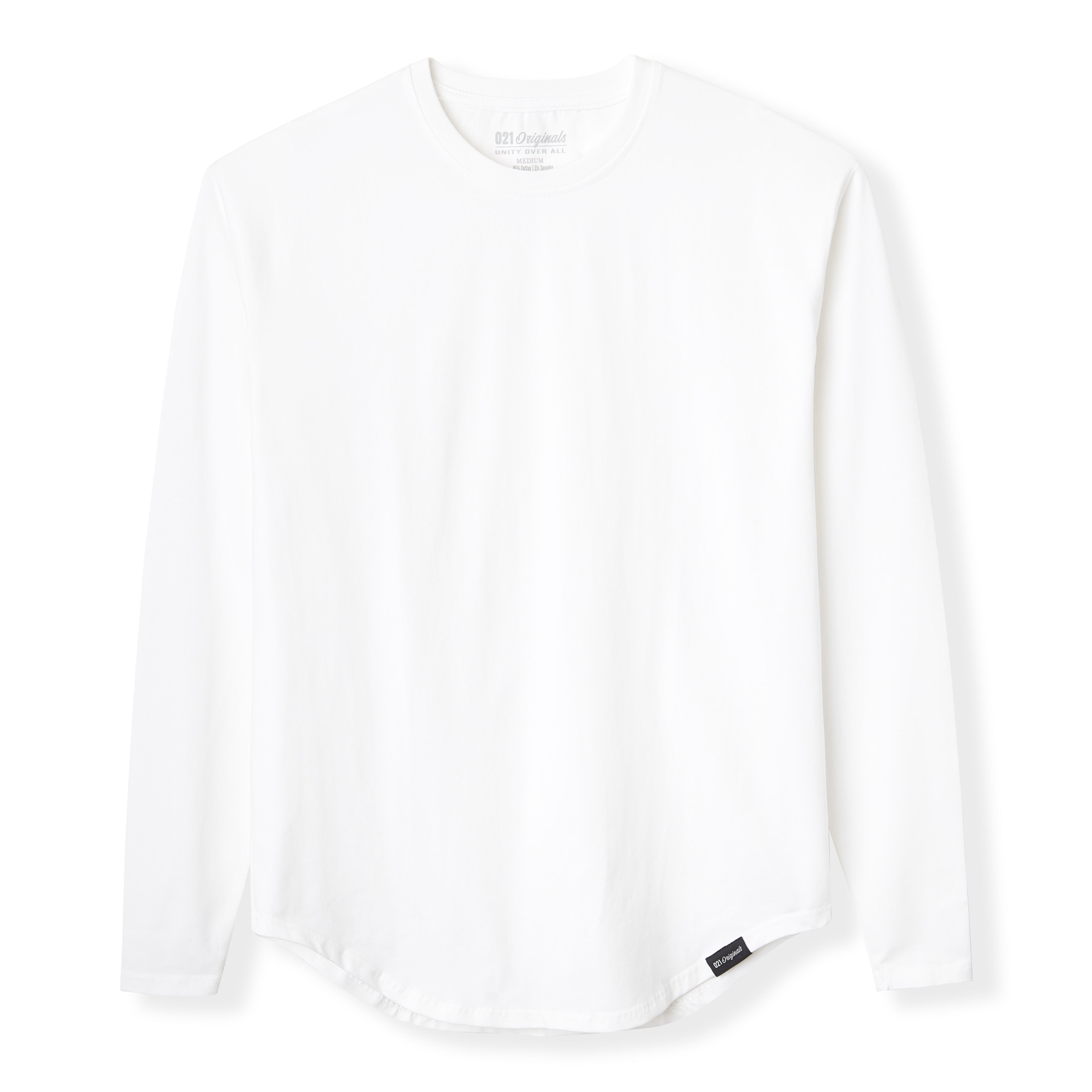 White Long Sleeve Athletic