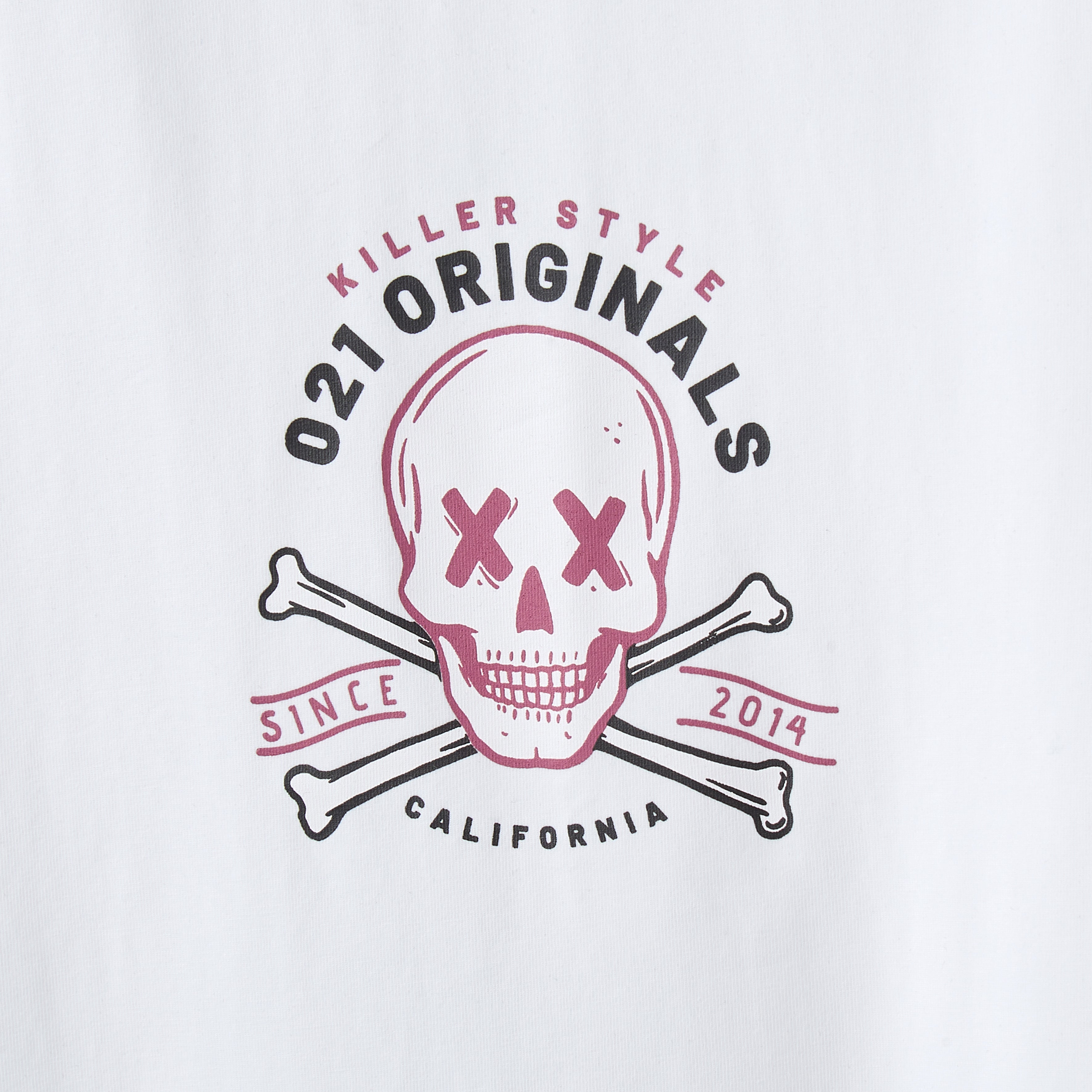KILLER STYLE T-SHIRT - WHITE