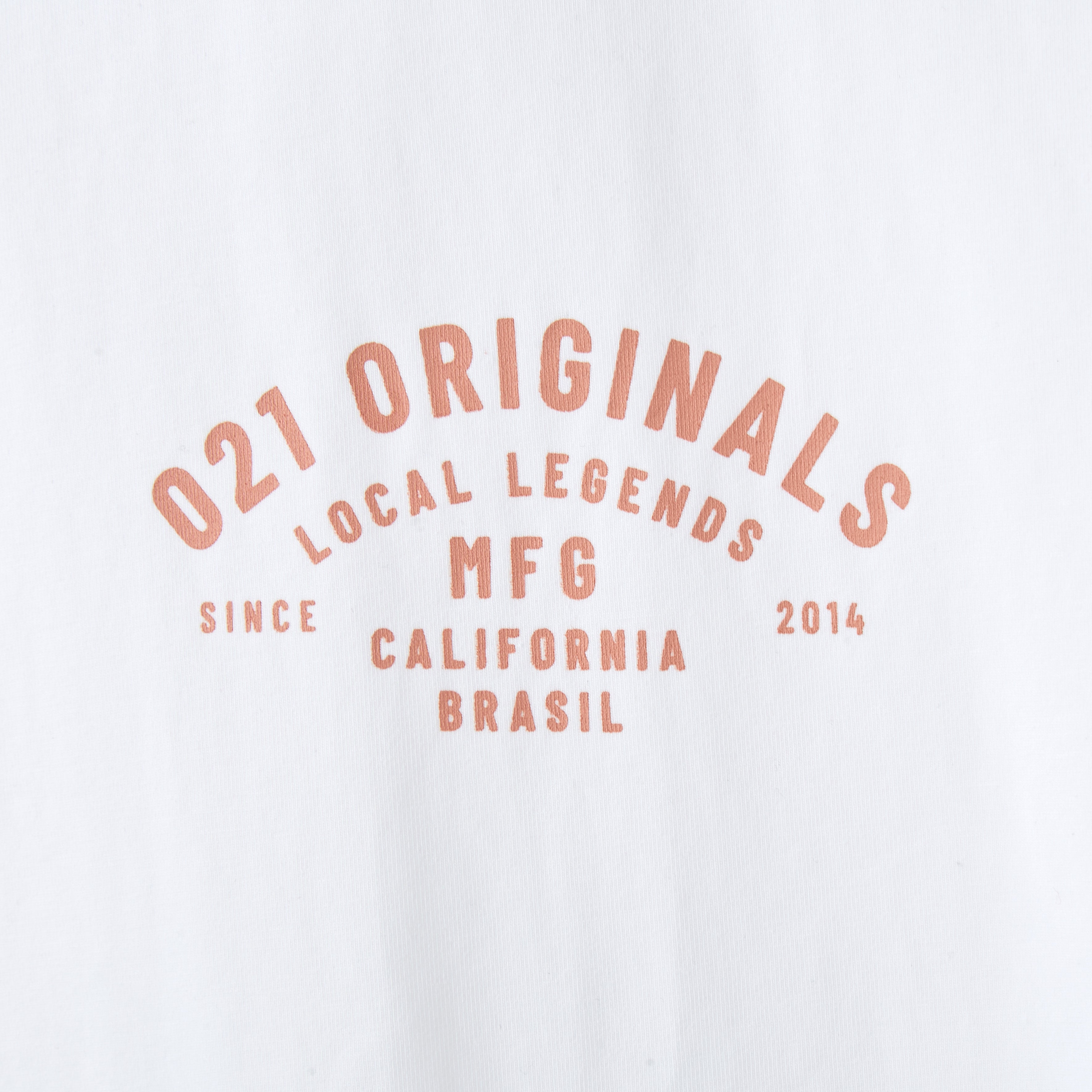 MFG DROP-CUT T-SHIRT - WHITE