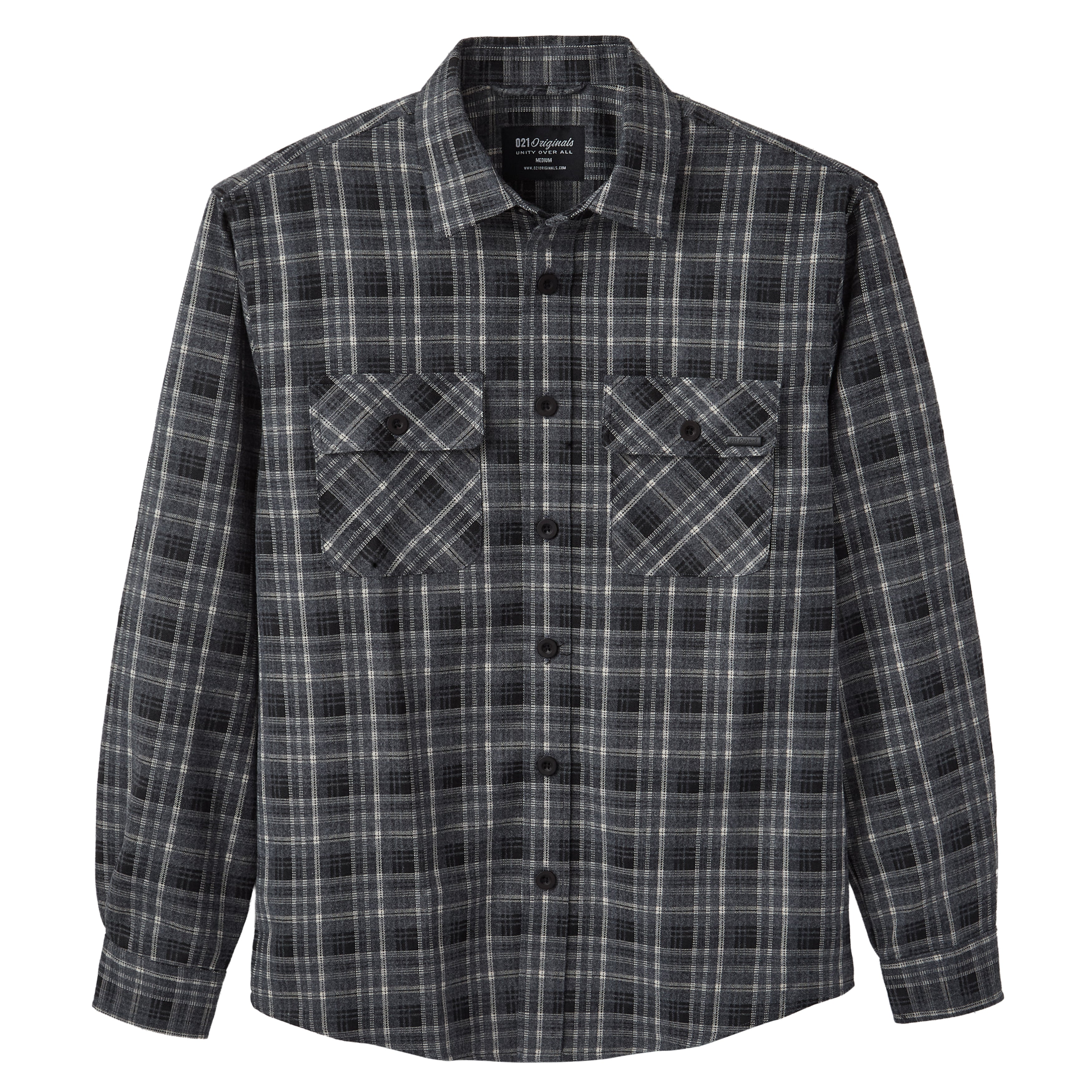 OUTSET FLANNEL - CHARCOAL