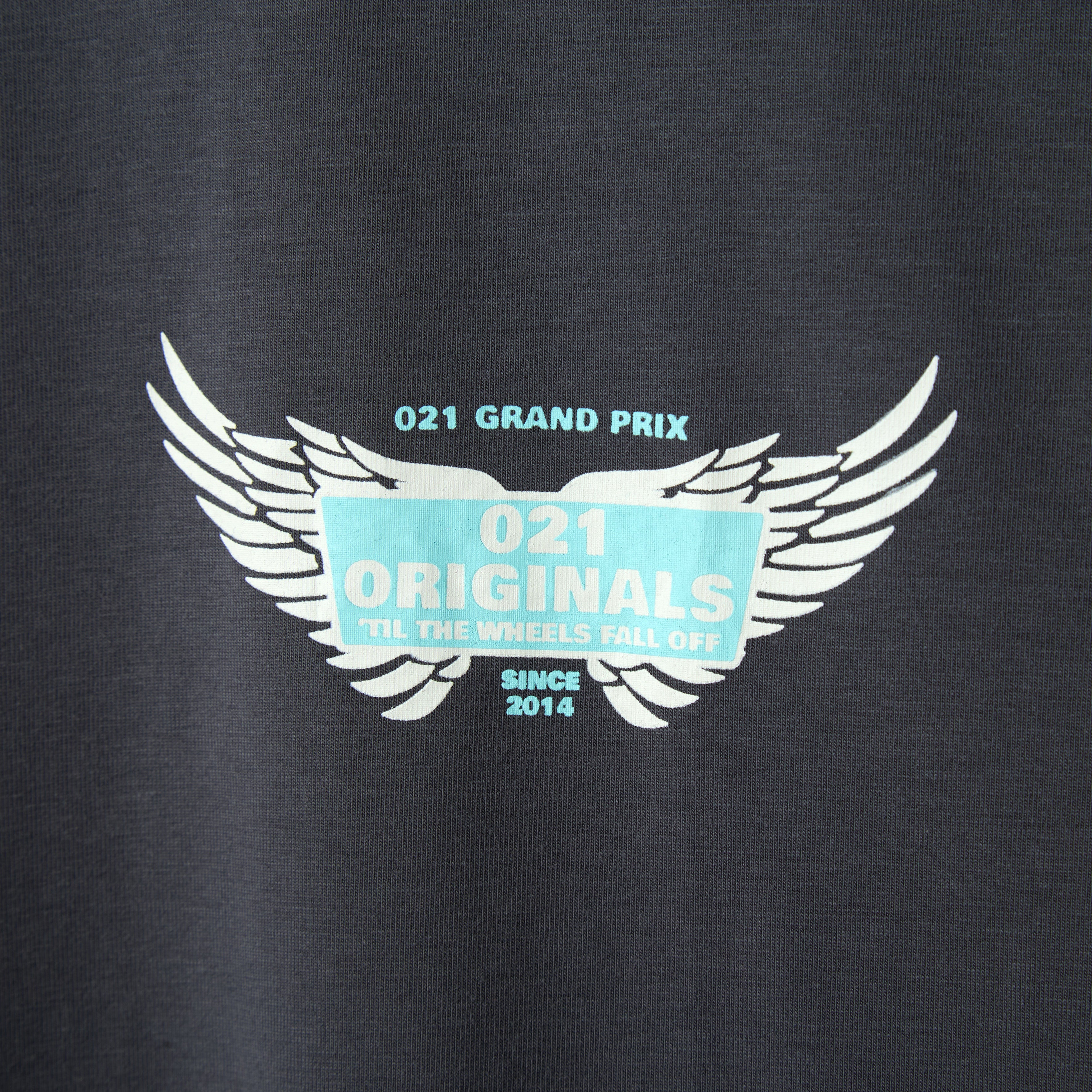 MOTORHEAD DROP-CUT T-SHIRT - CHARCOAL