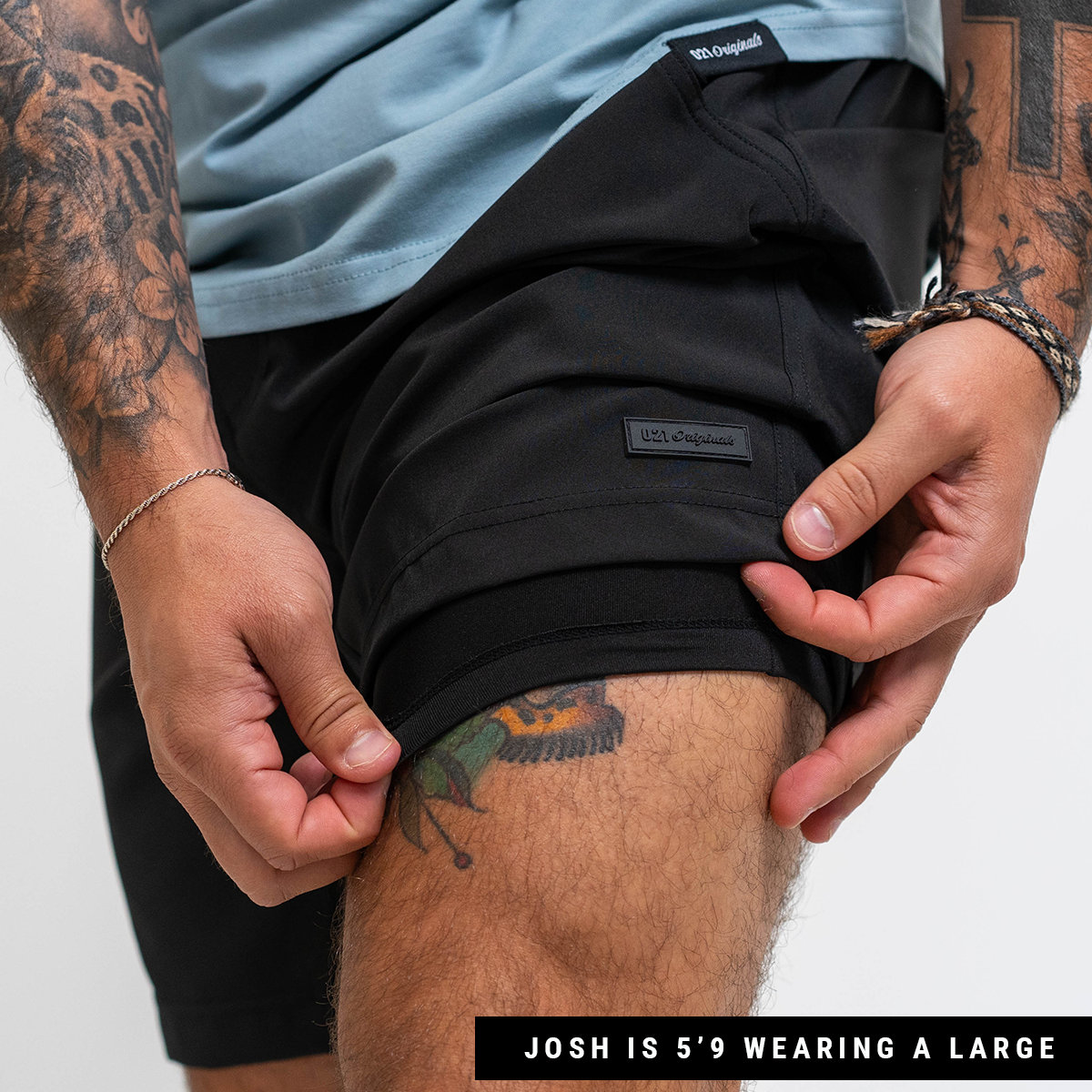 RHOAD SHORTS - BLACK