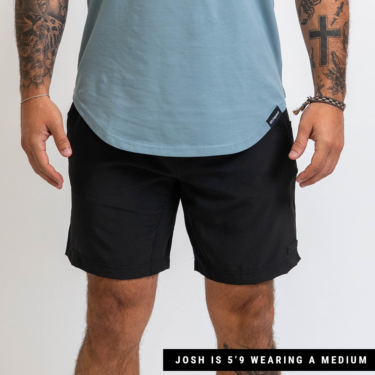 RHOAD SHORTS - BLACK
