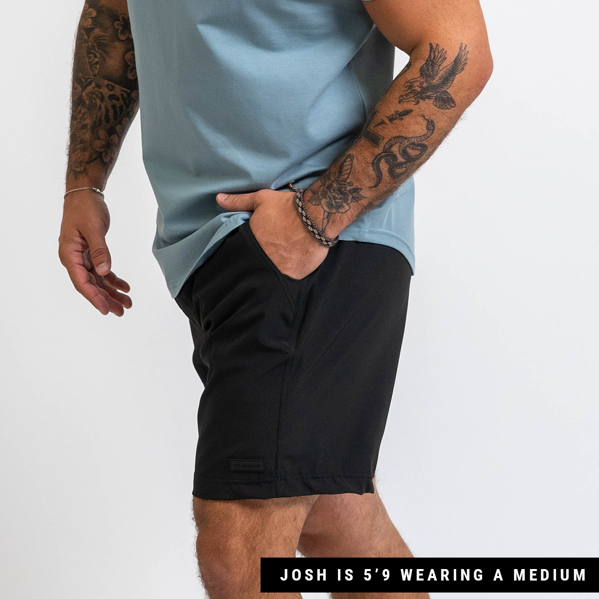 RHOAD SHORTS - BLACK