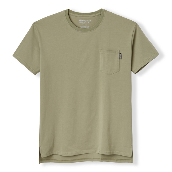 solid pocket tee