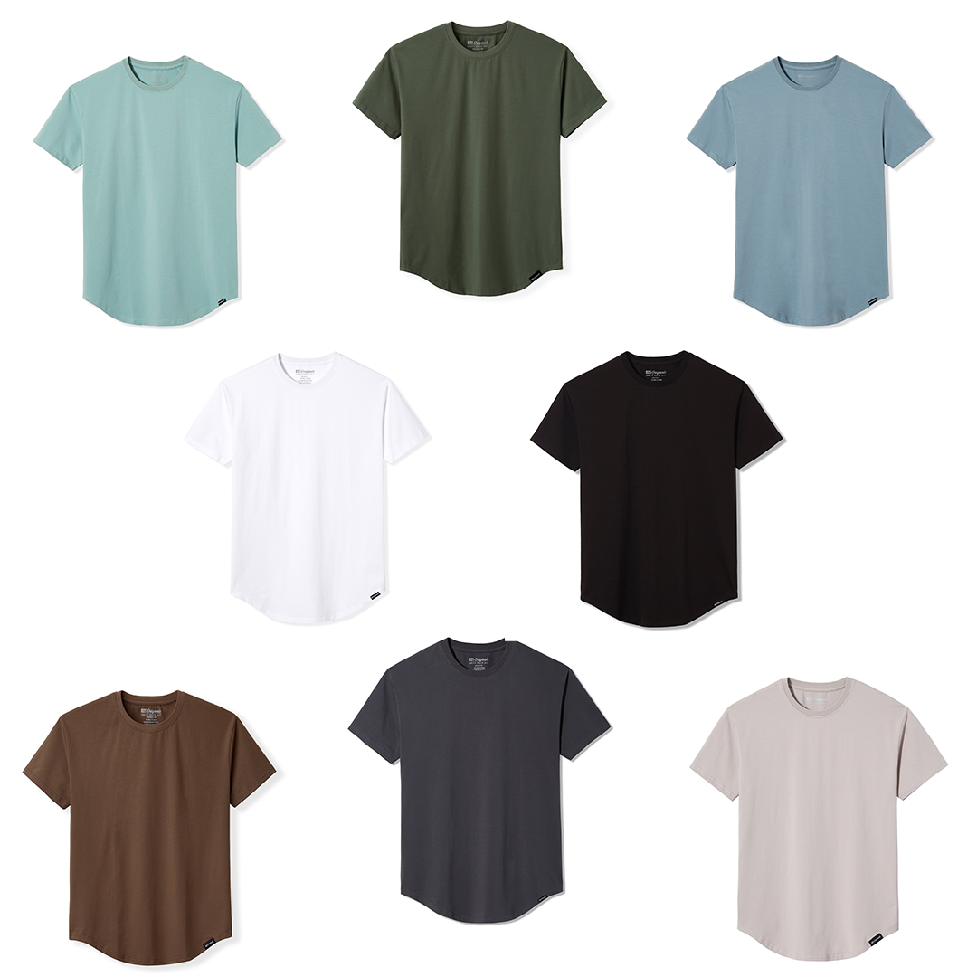 021 ESSENTIAL DROP-CUT T-SHIRT - DELUXE BUNDLE
