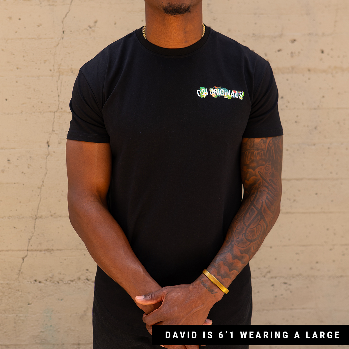 LOGO COLLECTION DROP-CUT T-SHIRT - DELUXE BUNDLE