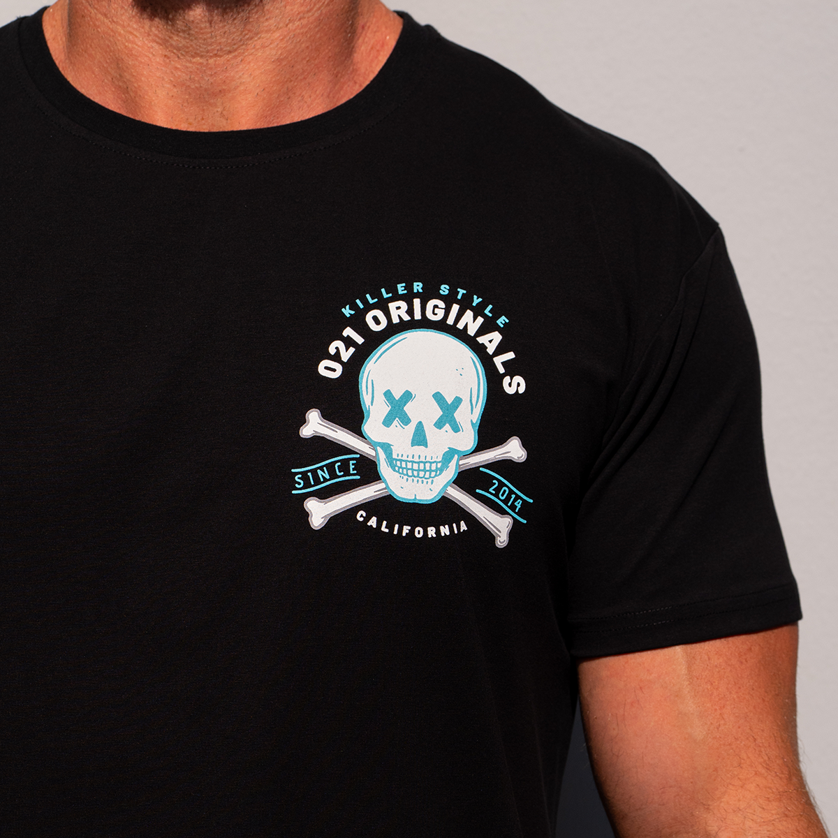 KILLER STYLE T-SHIRT - BLACK