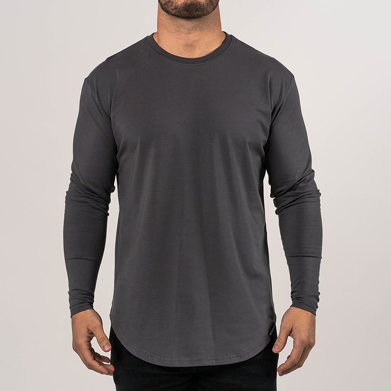 Buttery Soft Long Sleeve Charcoal