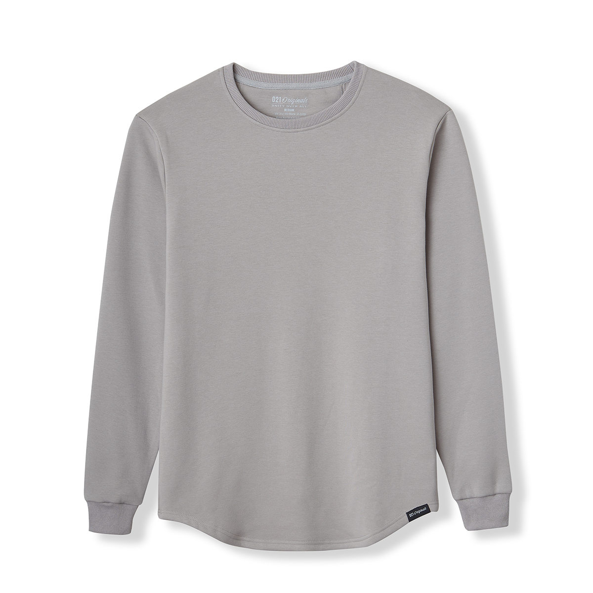 Cement Athletic Crewneck Soft - Tri-Blend Fleece Crewneck Cement