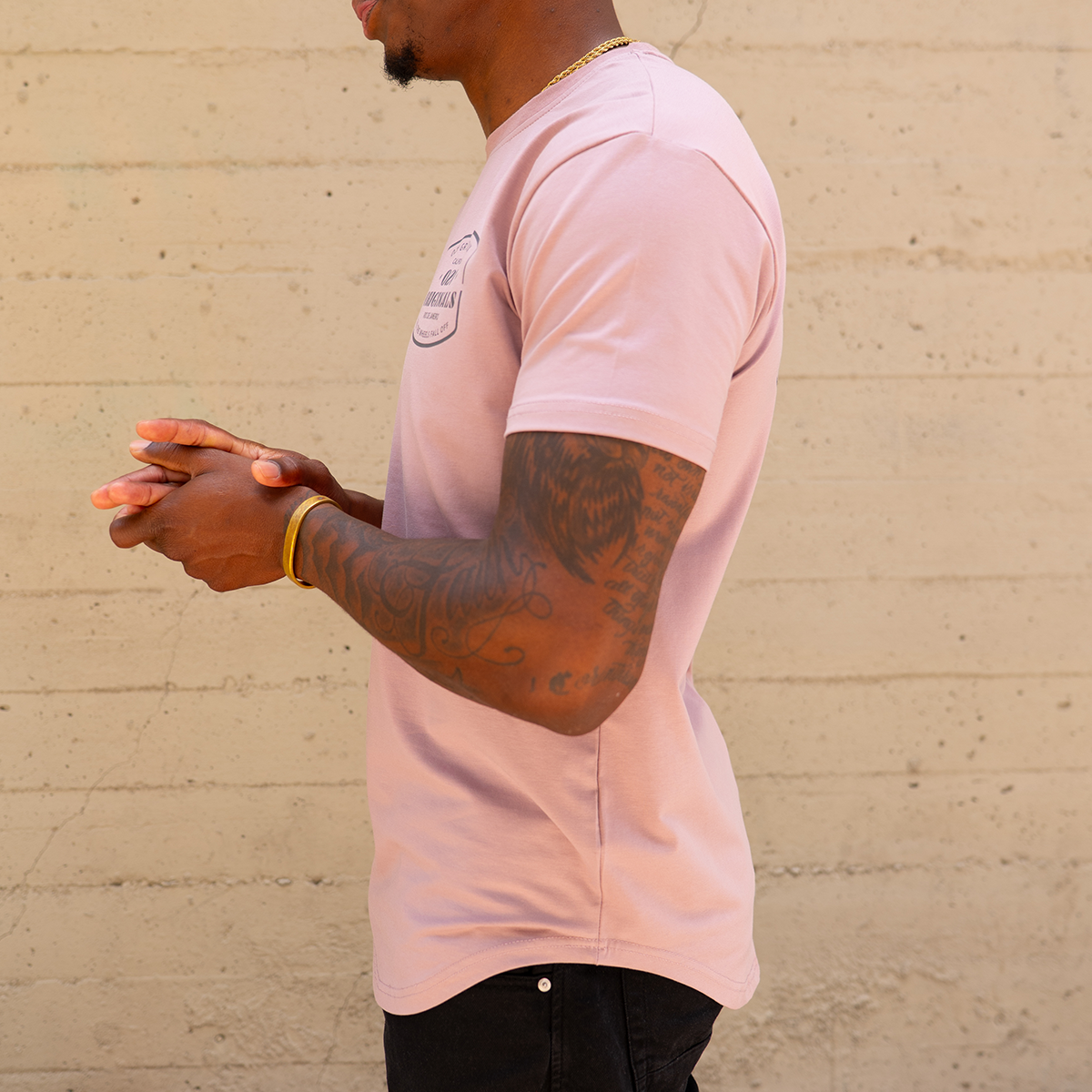 GRAND PRIX DROP-CUT T-SHIRT - DUSK