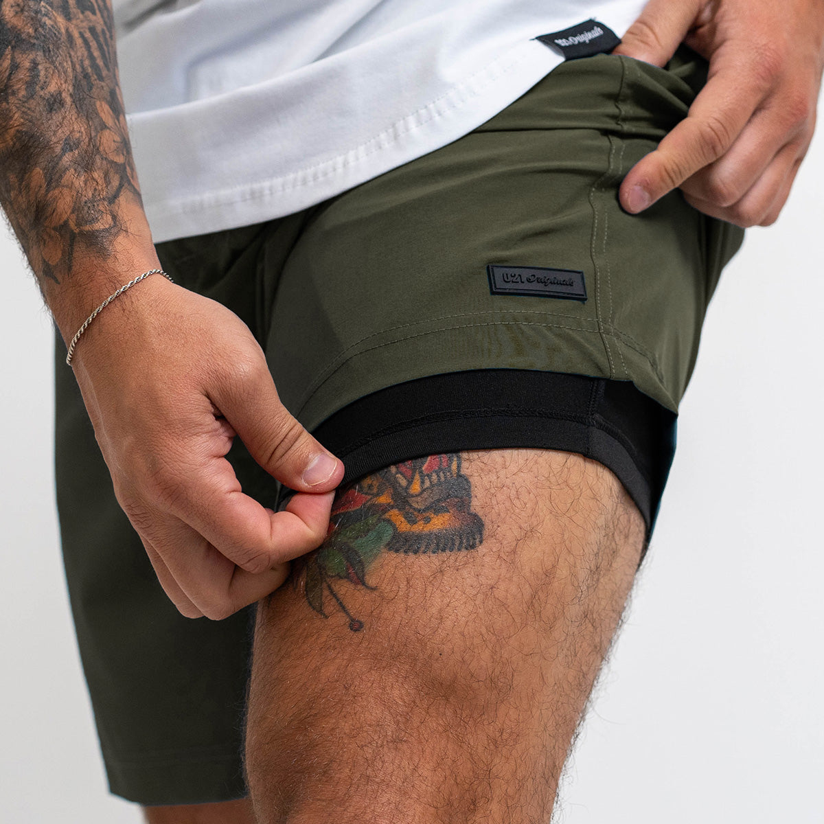 RHOAD SHORTS - FOREST
