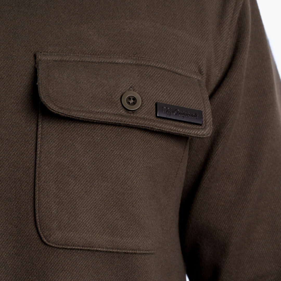 021 ESSENTIAL OVERSHIRT - FOREST