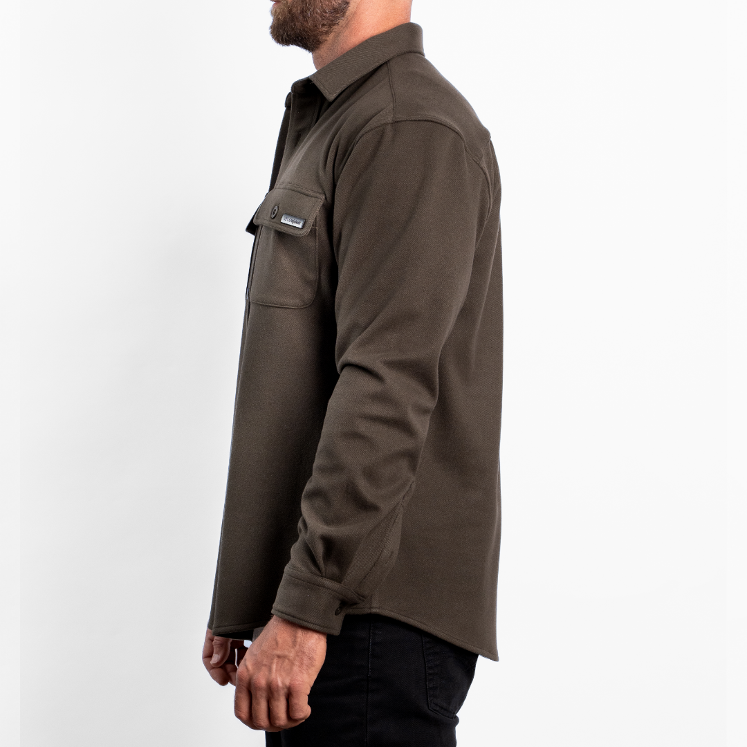 021 ESSENTIAL OVERSHIRT - FOREST