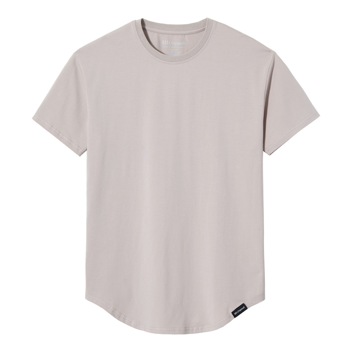 021 ESSENTIAL DROP-CUT T-SHIRT - CEMENT – 021 Originals