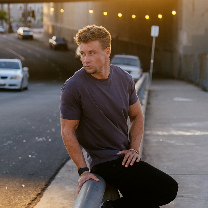 Comfortable T-Shirt Charcoal