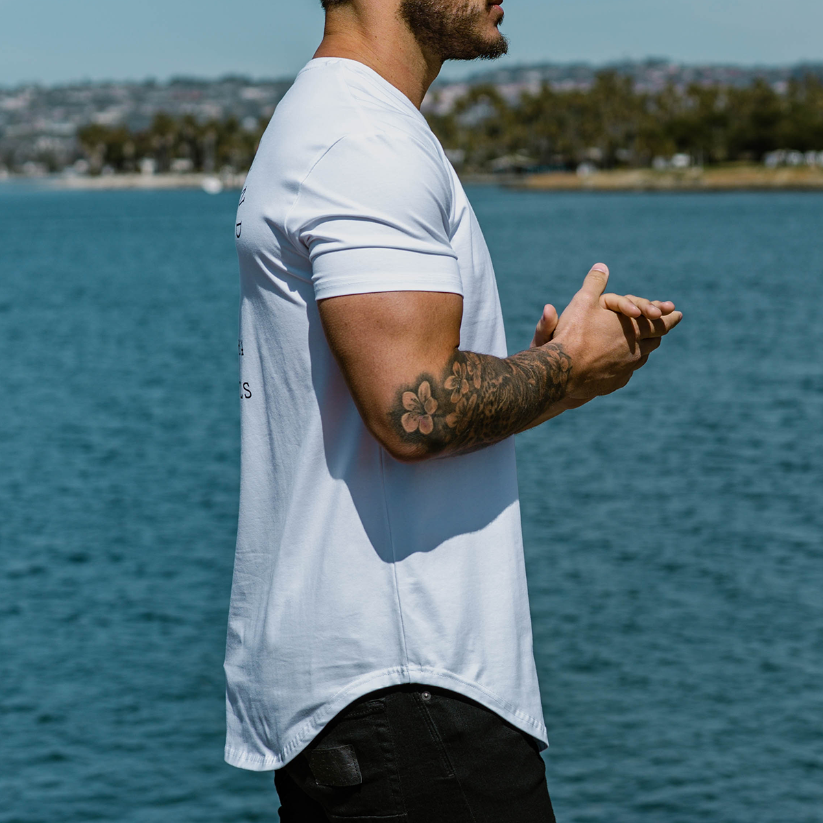 Soft Stretch White T-Shirt