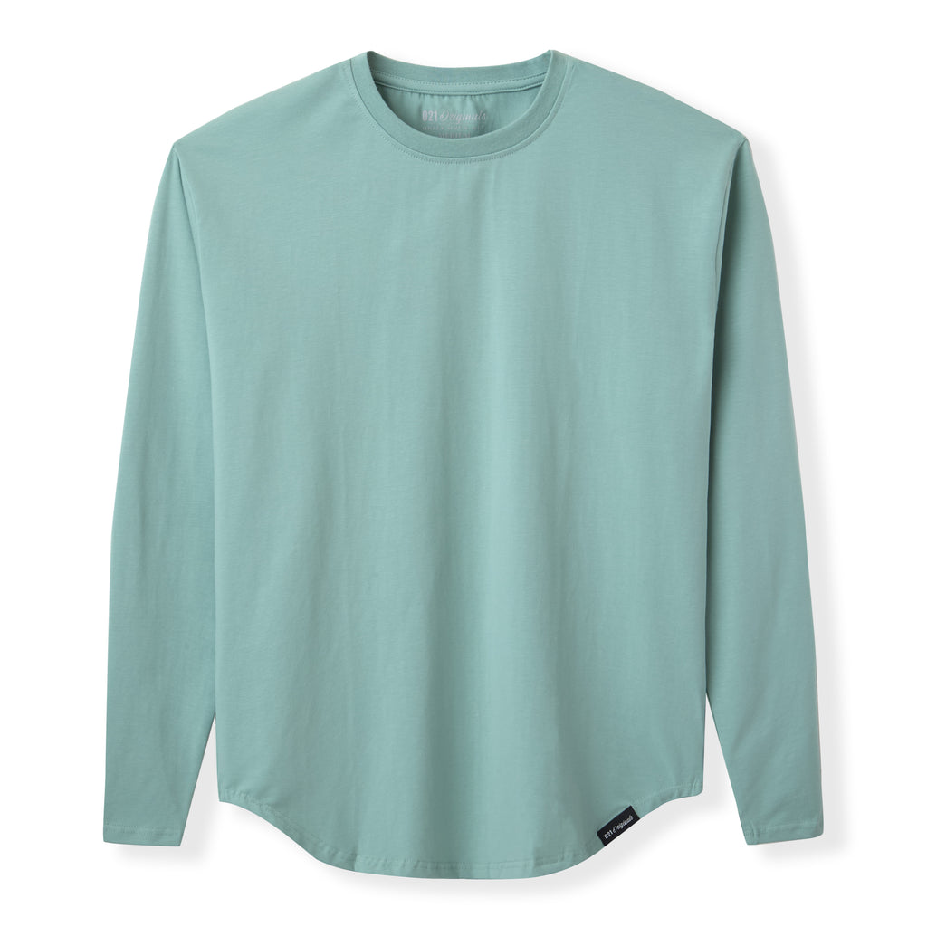 【BUTTER GOODS】 Organic Tee : Sea Foam Comfort Colors ADULT HEAVYWEIGHT POCKET TEE (Seafoam