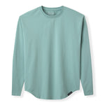 021 ESSENTIAL DROP-CUT LONG SLEEVE - SEA FOAM