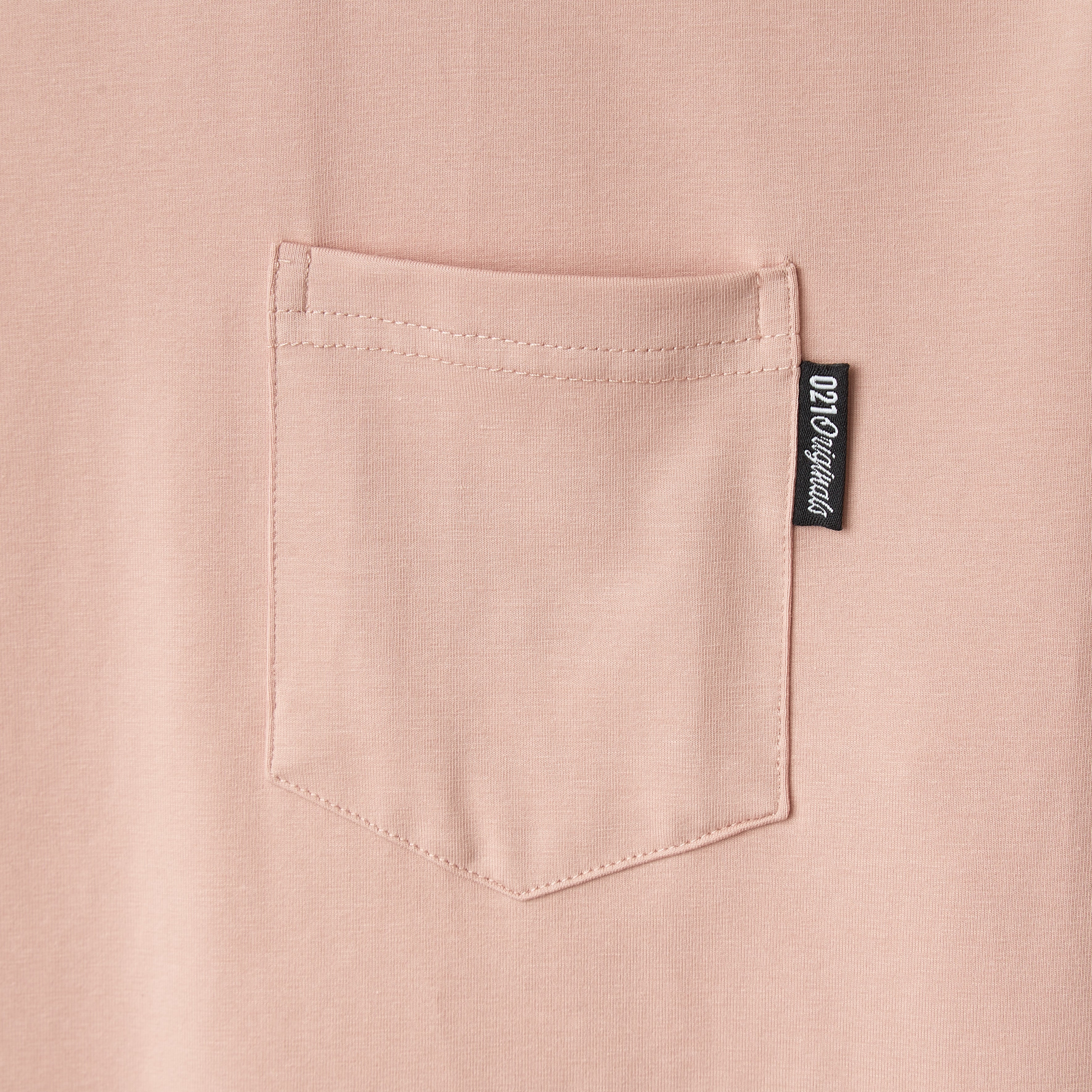 021 ESSENTIAL POCKET T-SHIRT - DUSTY ROSE