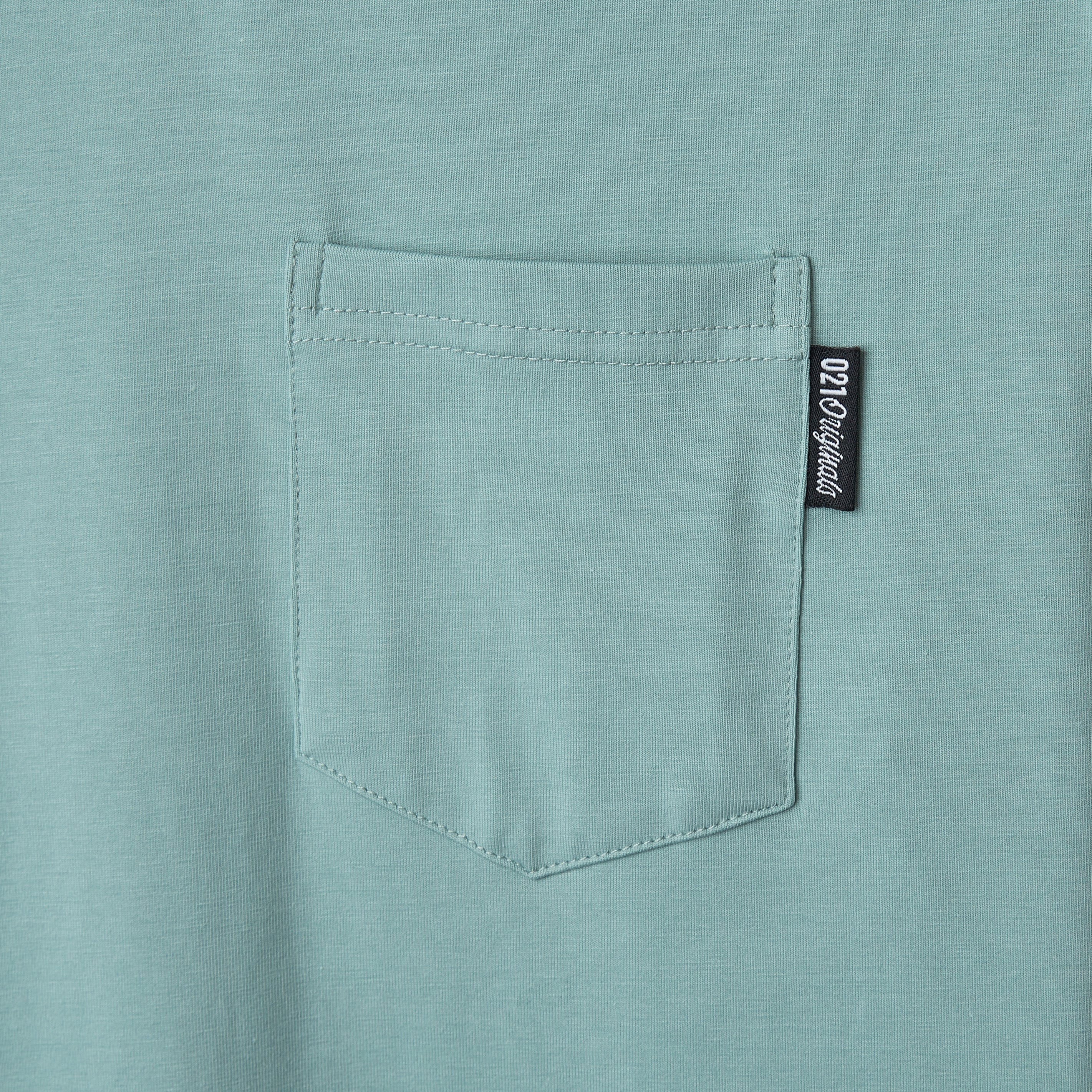 021 ESSENTIAL POCKET T-SHIRT - SEA FOAM