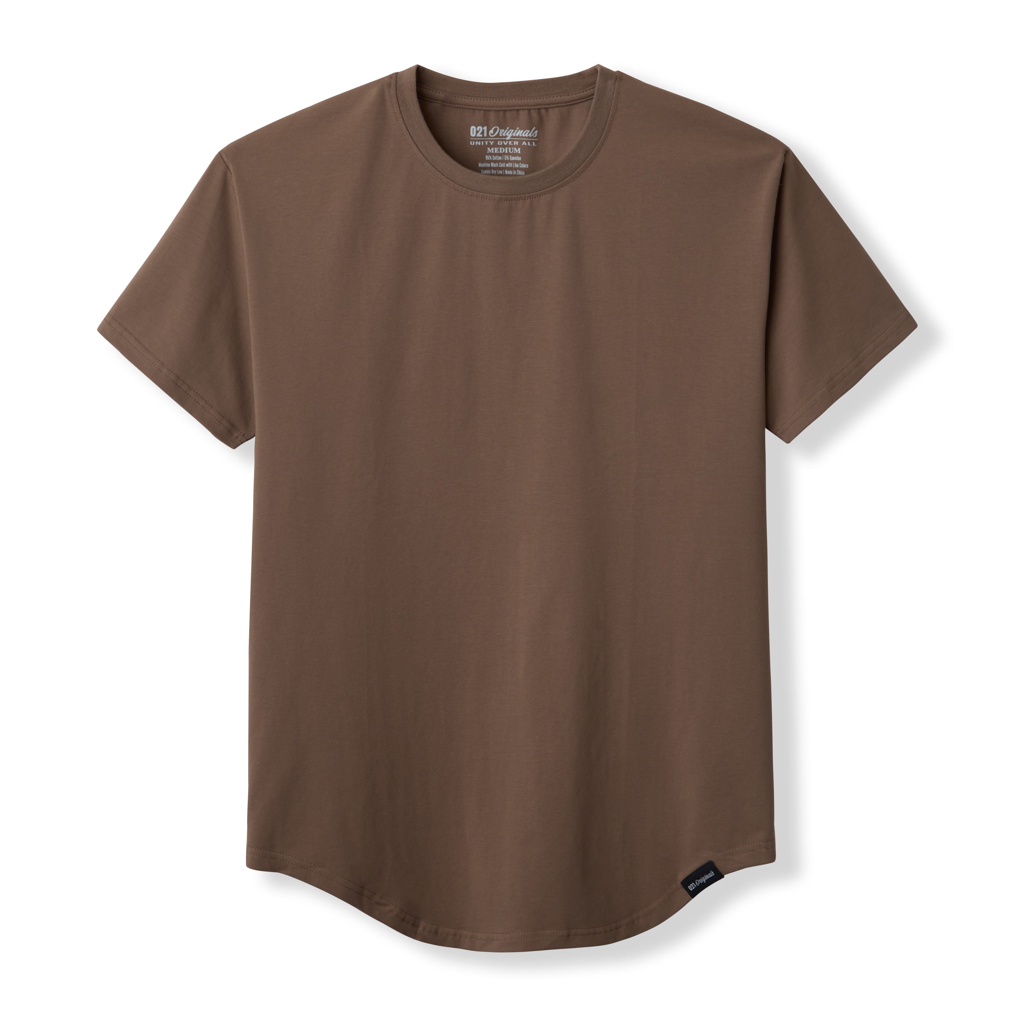 021 ESSENTIAL DROP-CUT T-SHIRT - ASH – 021 Originals