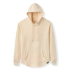021 ESSENTIAL DROP CUT HOODIE - SAND
