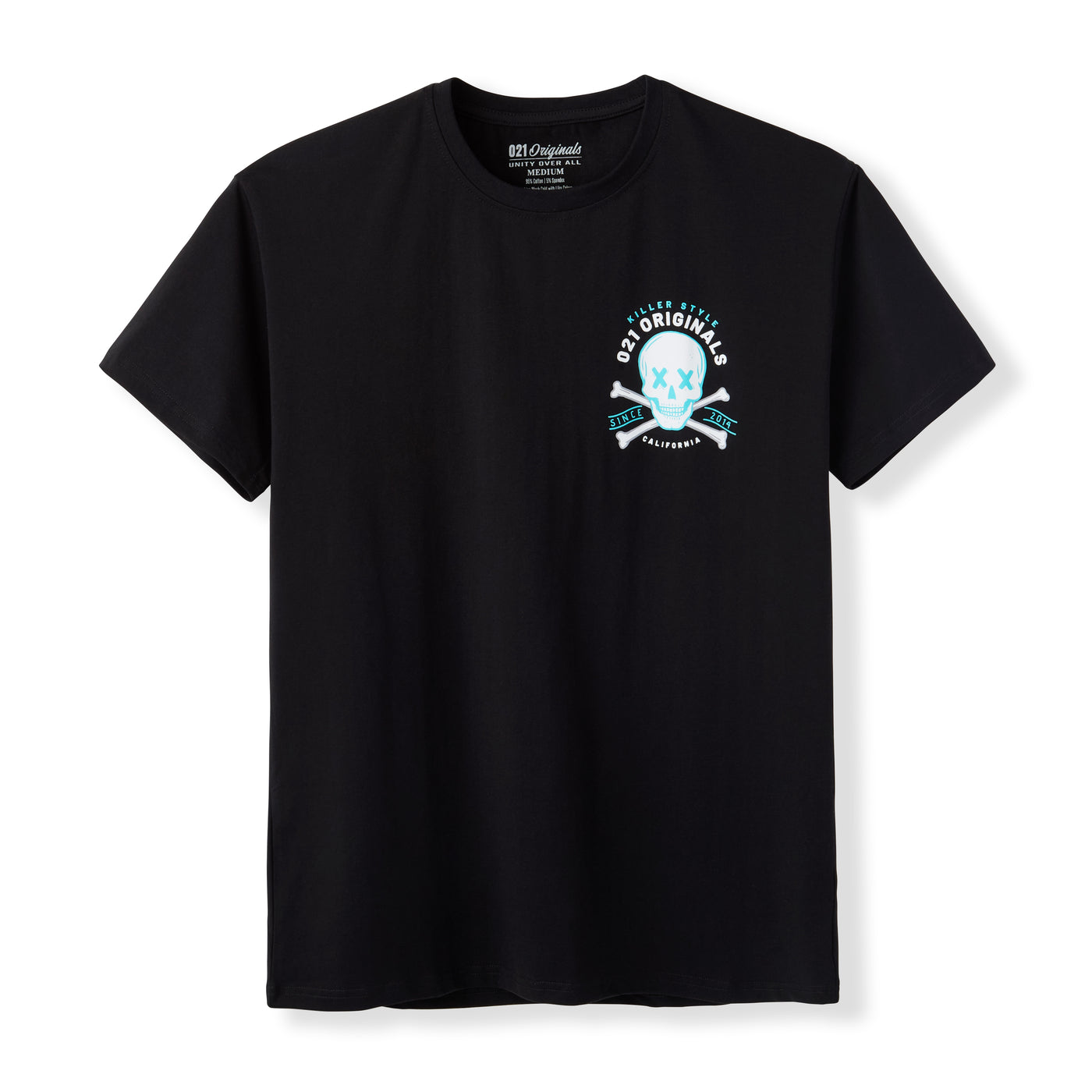 KILLER STYLE T-SHIRT - BLACK