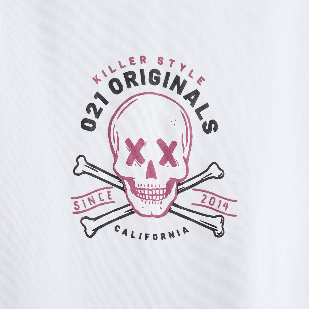 KILLER STYLE T-SHIRT - WHITE