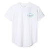 QUALITY VIBES DROP-CUT T-SHIRT - WHITE