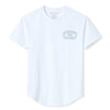 CA LEGENDS DROP-CUT T-SHIRT - WHITE