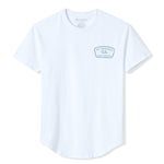 CA LEGENDS DROP-CUT T-SHIRT - WHITE