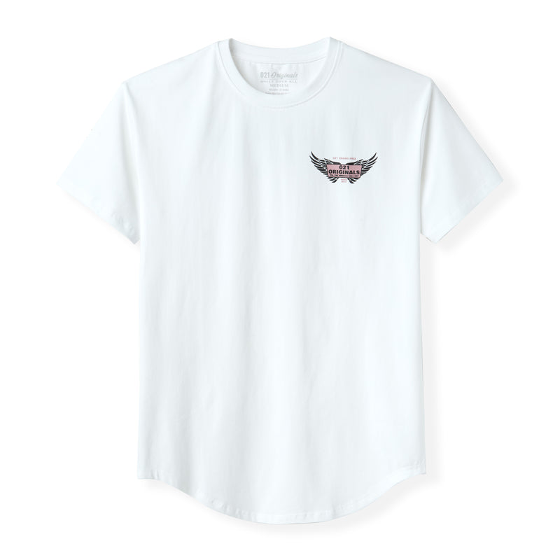 MOTORHEAD DROP-CUT T-SHIRT - WHITE