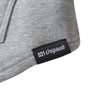 Drop-Cut Hoodie Heather Grey