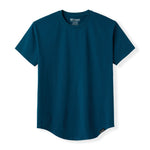 021 ESSENTIAL DROP-CUT T-SHIRT - DEEP BLUE