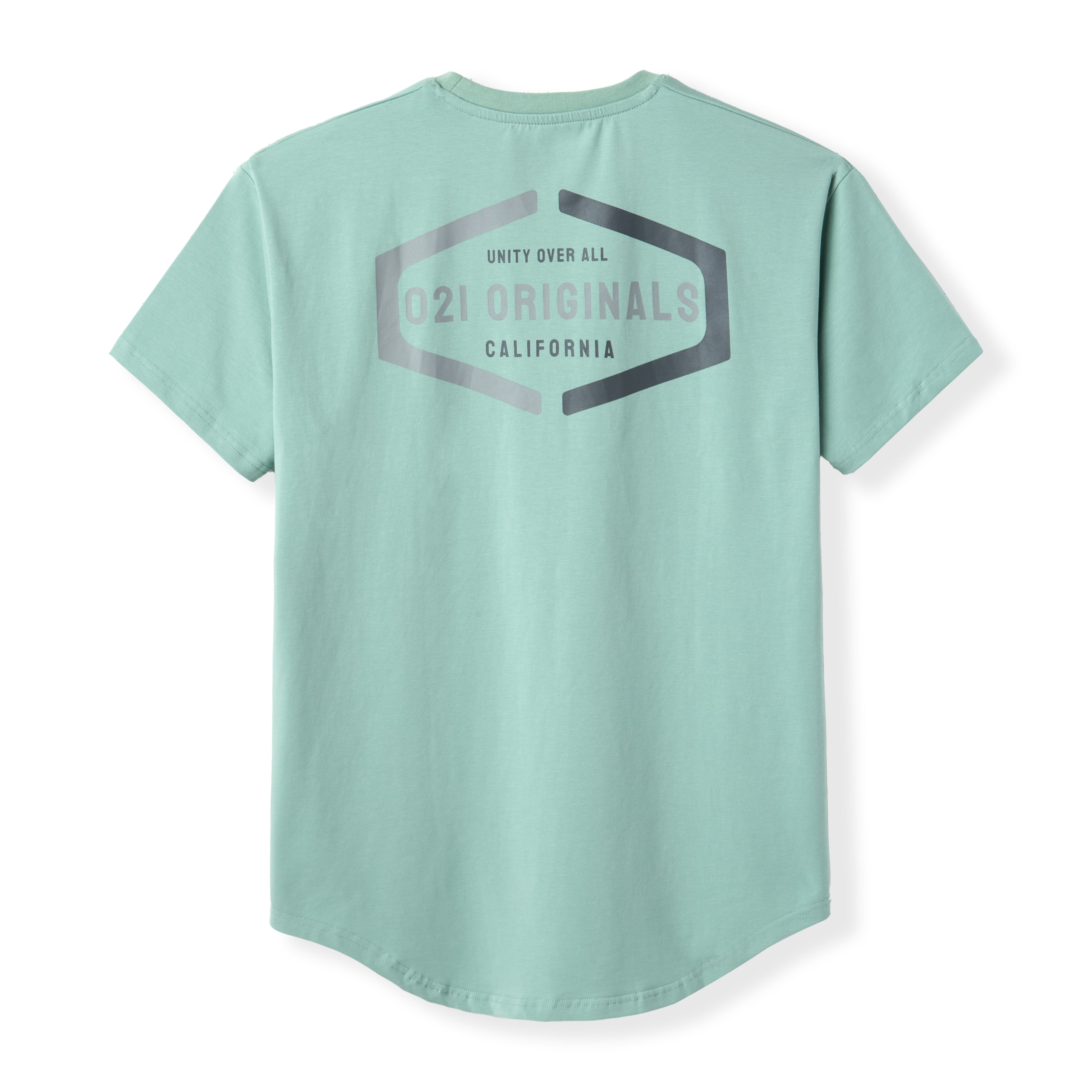 BALANCE DROP-CUT T-SHIRT - SEA FOAM