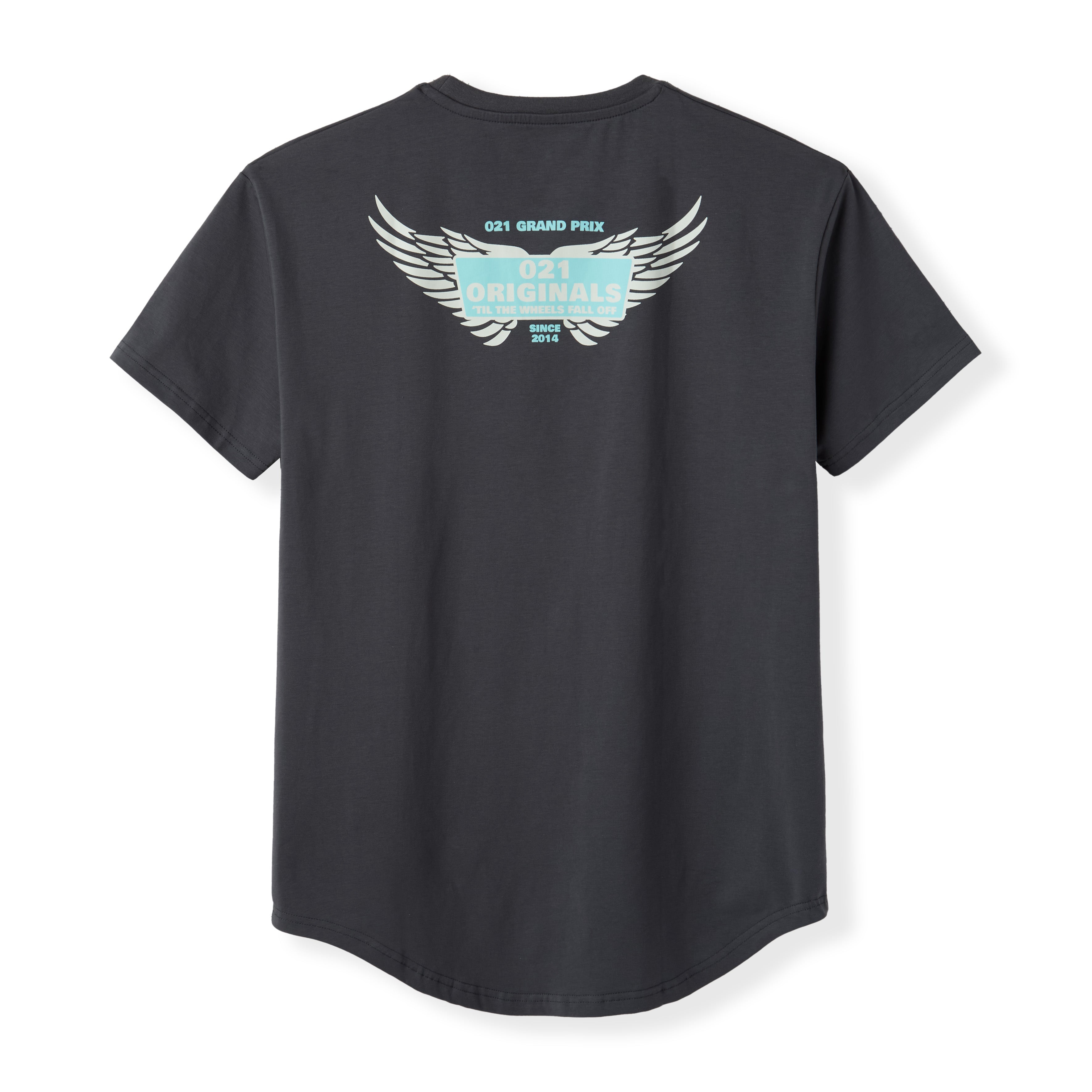 MOTORHEAD DROP-CUT T-SHIRT - CHARCOAL