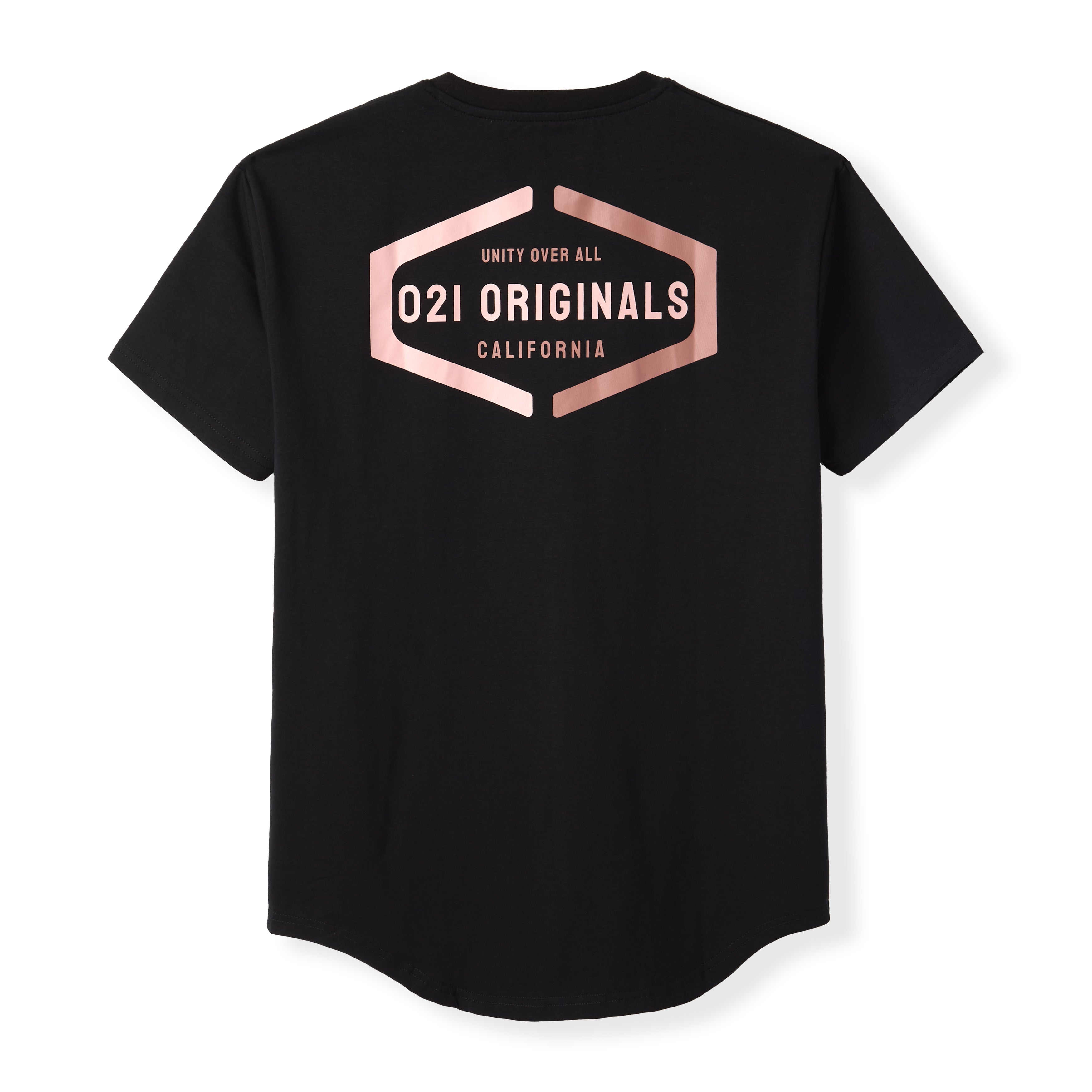 BALANCE DROP-CUT T-SHIRT - BLACK