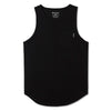 021 ESSENTIAL DROP-CUT TANK - BLACK