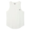 021 ESSENTIAL DROP-CUT TANK - WHITE