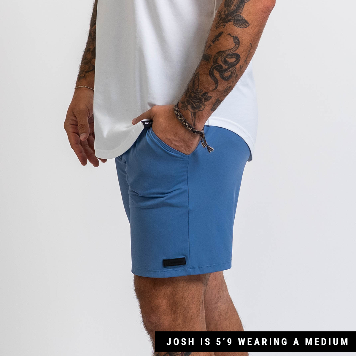 VERSA SHORTS - COBALT BLUE