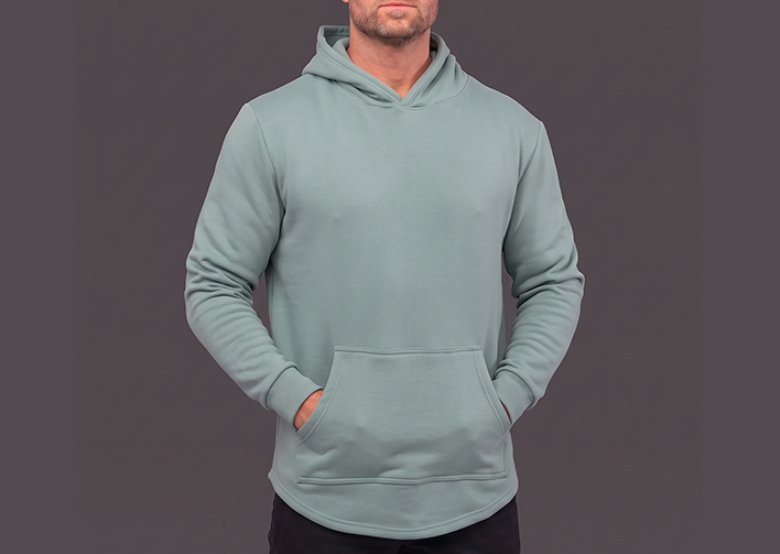 021 Originals drop-cut hoodie — shape