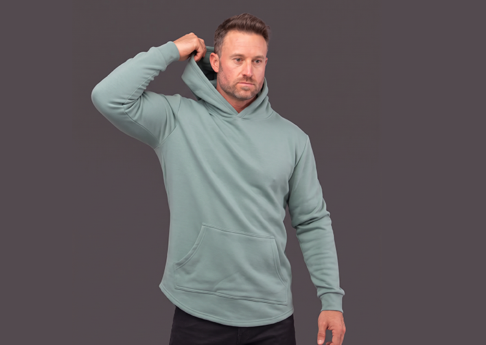 021 Originals drop-cut hoodie — warmth