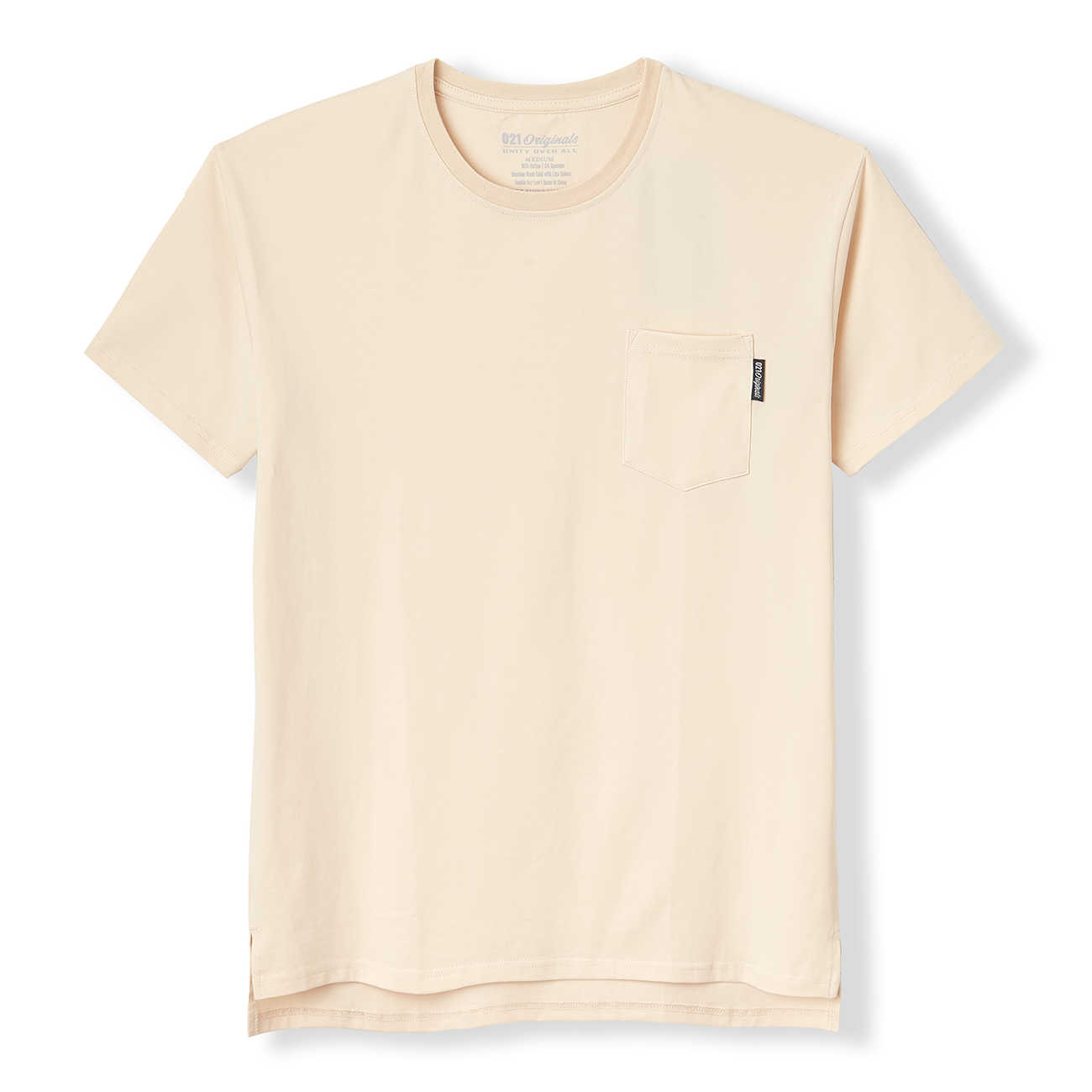Sand Color Pocket Tee