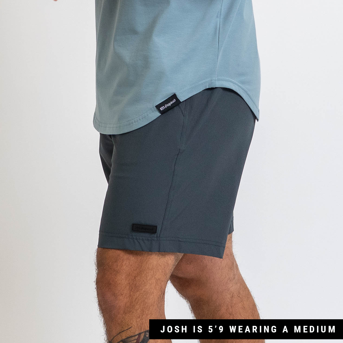 RHOAD SHORTS - GRAPHITE