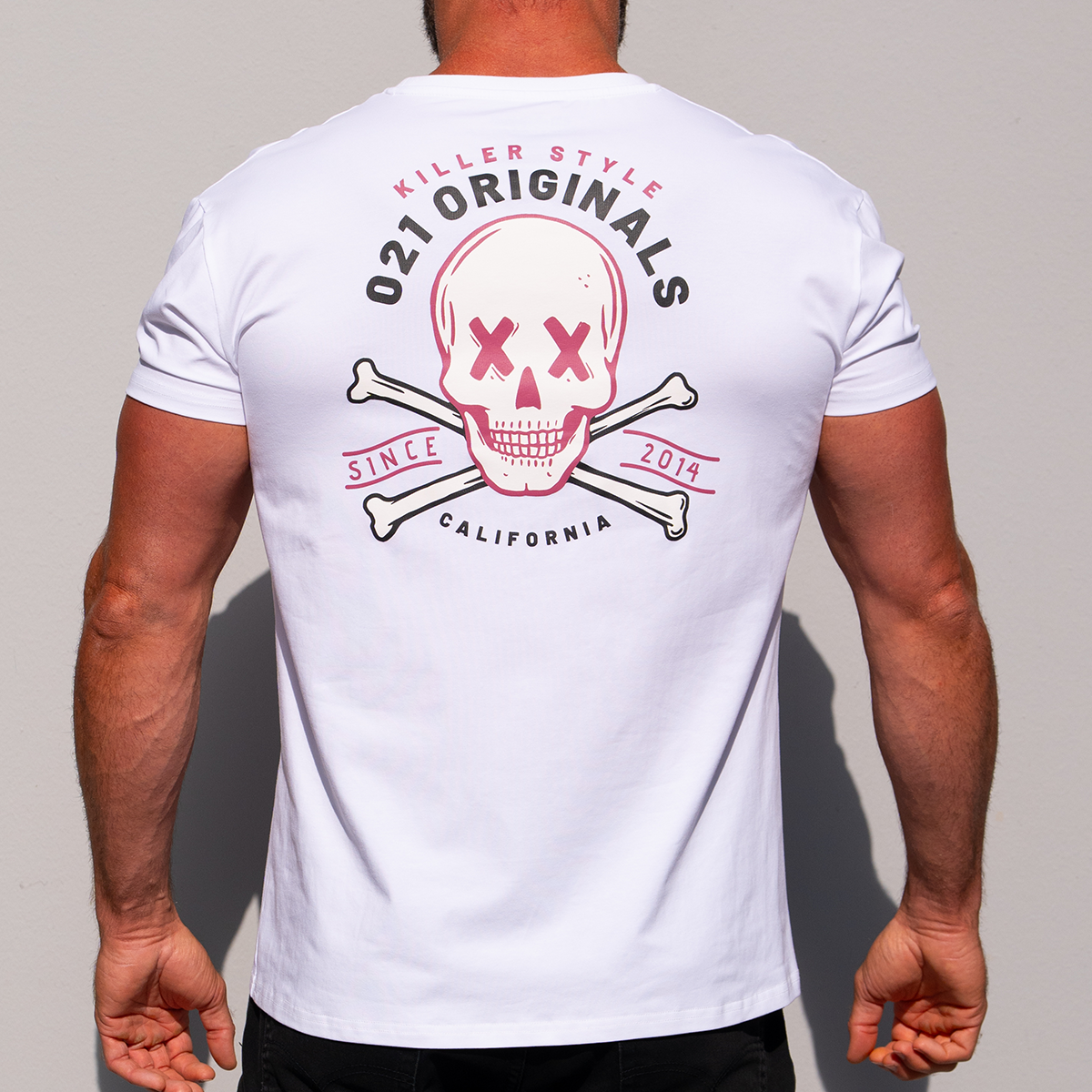 KILLER STYLE T-SHIRT - WHITE