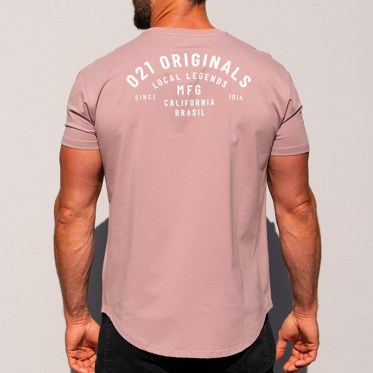 MFG DROP-CUT T-SHIRT - DUSK