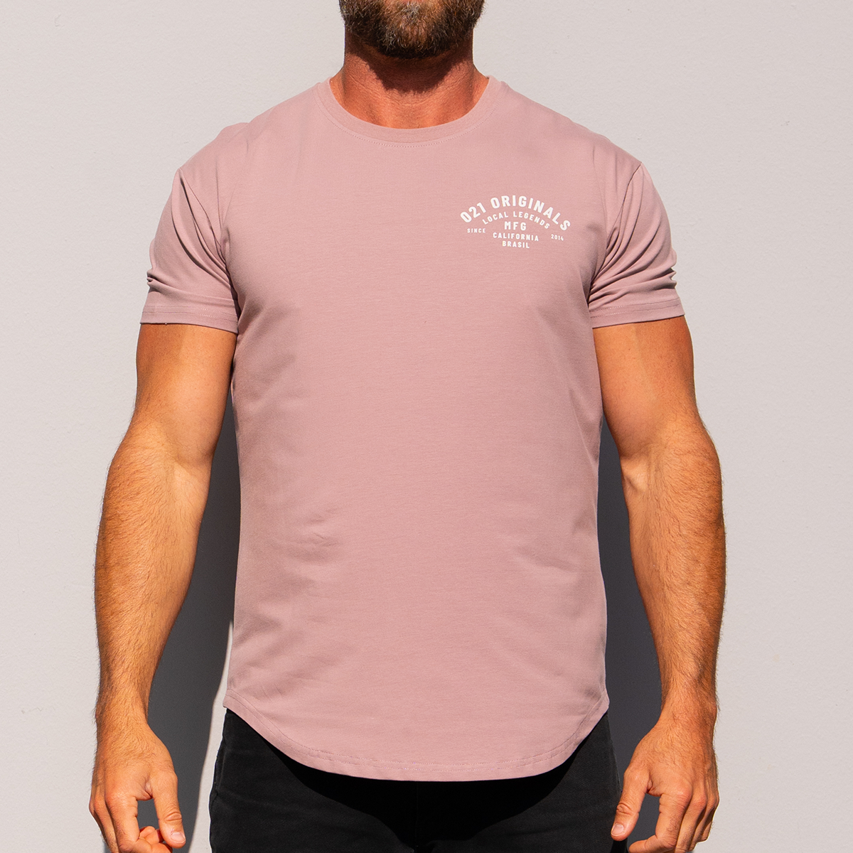MFG DROP-CUT T-SHIRT - DUSK