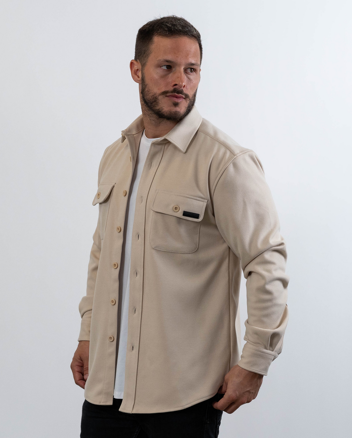 021 Originals overshirt worn indoors